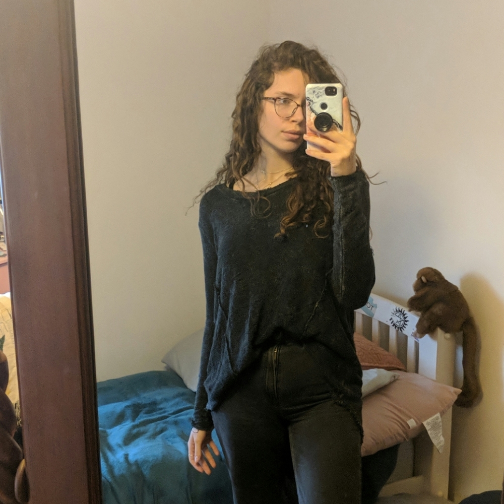 Urban outfitters distressed sweater